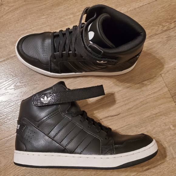 adidas leather high tops